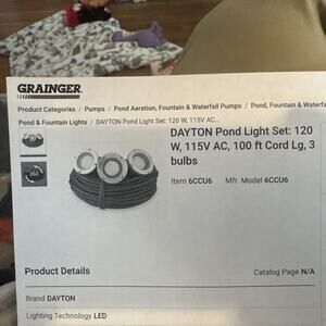 Dayton Pond Light Set